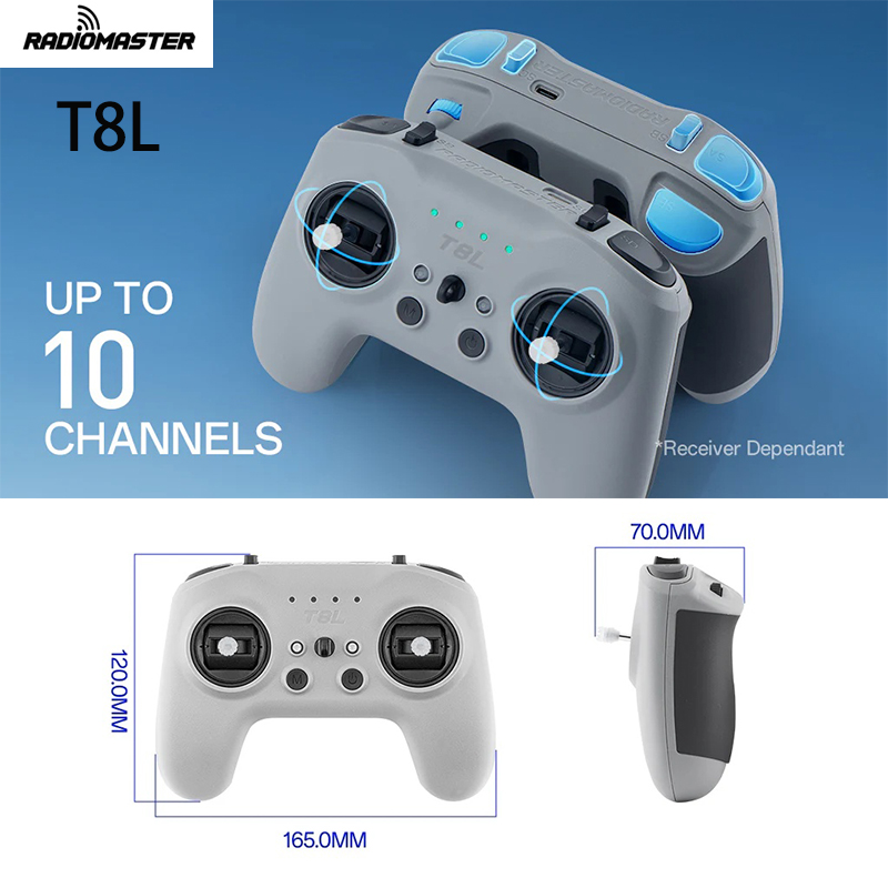 Drone Racing Transmitter - RadioMaster T8L 무선 조종기 M2 2.4GHz